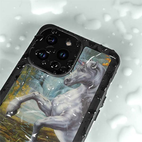 Unicorn of the Willow by Ed Beard Jr iPhone 15 Pro Waterproof Case